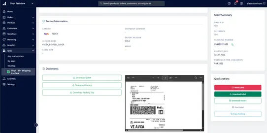Shipi Single & Multi Carrier Shipping screenshot