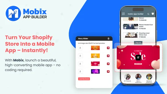Mobix App Builder screenshot