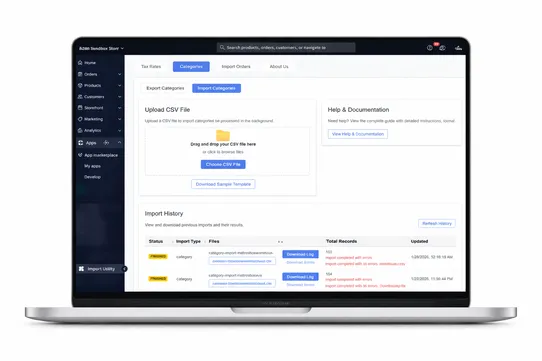 Import Utility by Folio3 screenshot