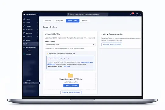 Import Utility by Folio3 screenshot