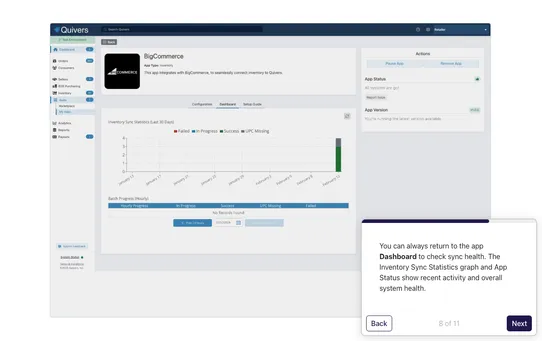 Quivers Inventory Connect screenshot