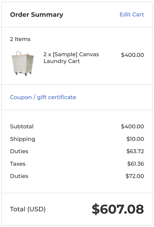 OpenBorder Tax screenshot
