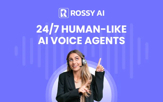 Rossy AI - Voice & Helpdesk screenshot