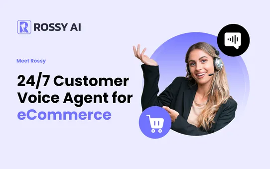 Rossy AI - Voice & Helpdesk screenshot