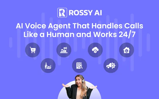 Rossy AI - Voice & Helpdesk screenshot