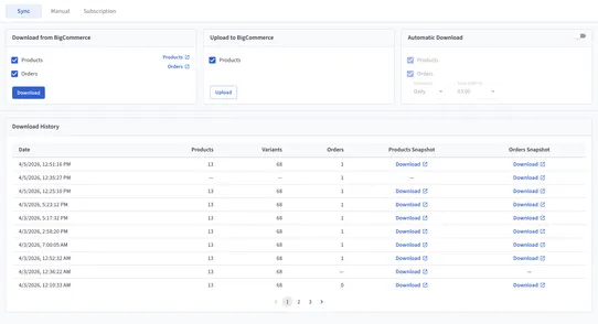 Store Sync screenshot