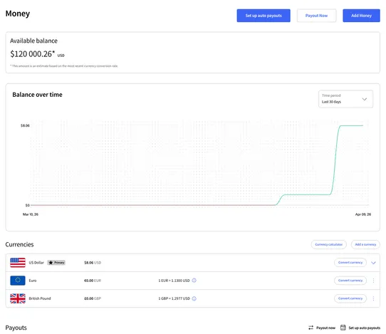 BigCommerce Payments screenshot