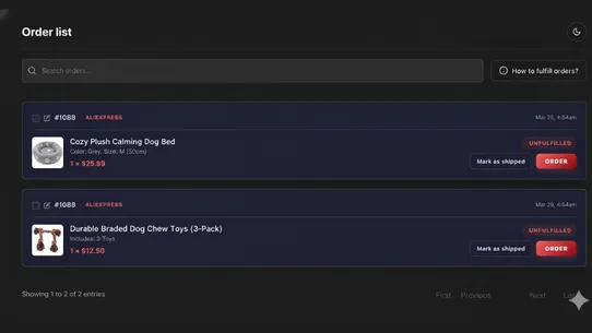 Importify screenshot