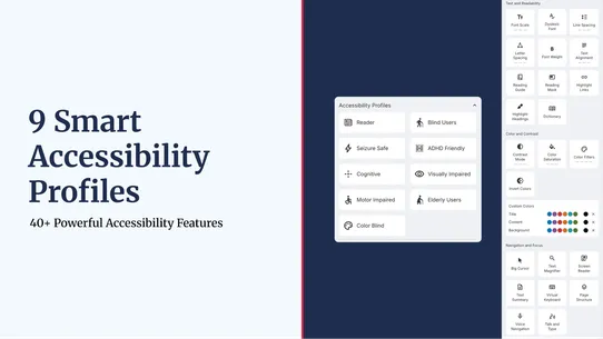ADA Accessibility Widget by AP screenshot
