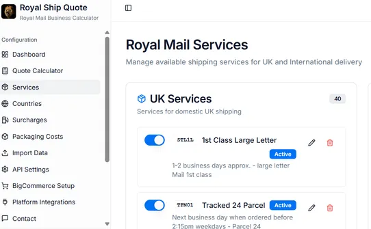 Royal Ship Quote screenshot