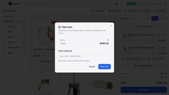 BigPOS screenshot