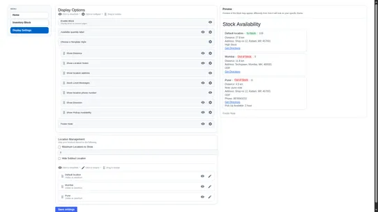 Multiloca Stock Info screenshot