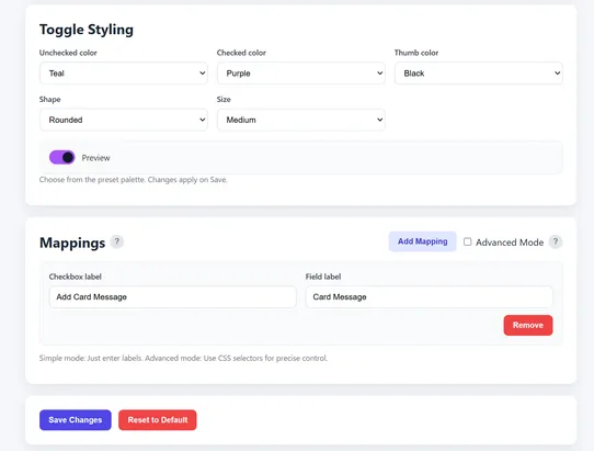Modern Checkbox Pro by ShareFlowX screenshot