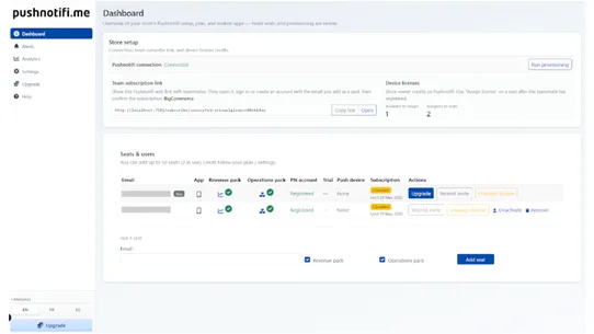 PushNotifiMe - Your Store Alerts screenshot