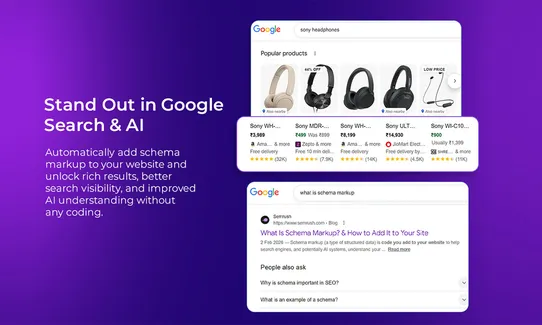 Schema Markup Manager | Rich Snippets screenshot