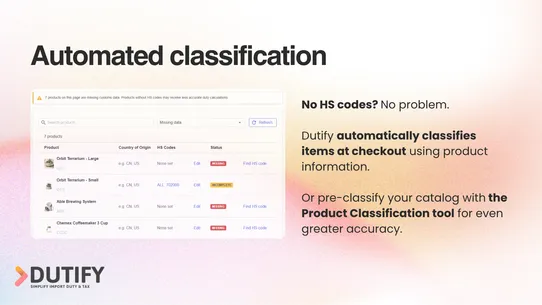 Dutify - Duty & Tax screenshot