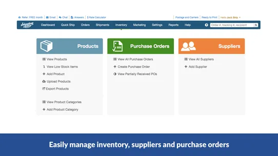 ShippingEasy: Shipping, Inventory and Customer Marketing screenshot