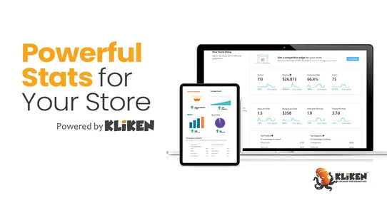 Kliken Stats: Powerful Stats for Your Store screenshot