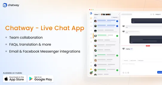 Chatway Live Chat screenshot