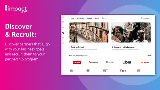 impact.com: Affiliate & Influencer screenshot