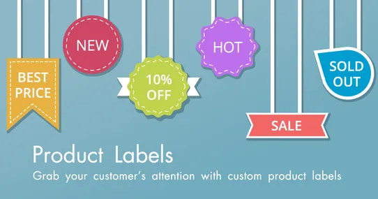 Advanced Product Labels screenshot