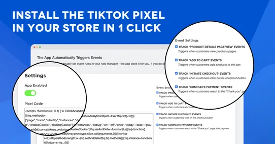 TiXel: TikTok Pixel Installer screenshot