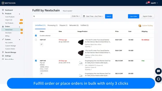 ScaleOrder (ex. NextsChain): Dropshipping Supplier & Order Fulfillment screenshot