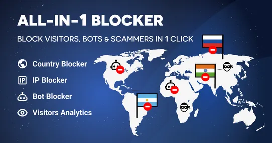 Blocky: IP/Country Blocker & Fake Orders Blocker screenshot