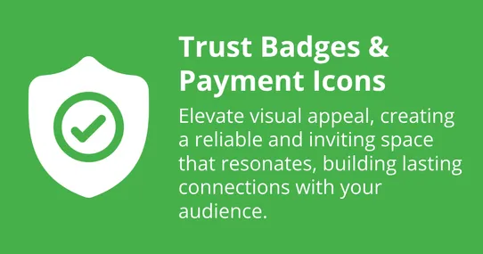 Trust Badges & Payment Icons: Boost Shop Credibility screenshot