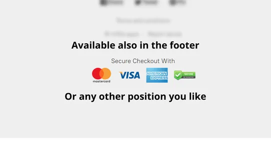 Trust Badges & Payment Icons: Boost Shop Credibility screenshot