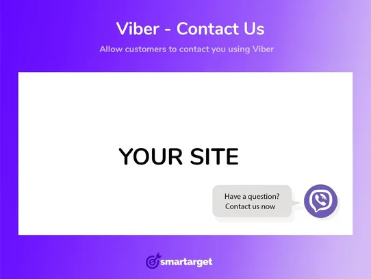 Smartarget Viber - Contact Us screenshot