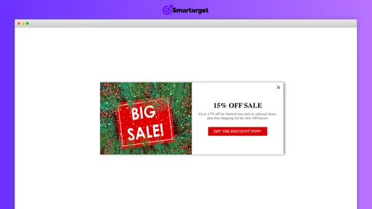 Smartarget Popup screenshot