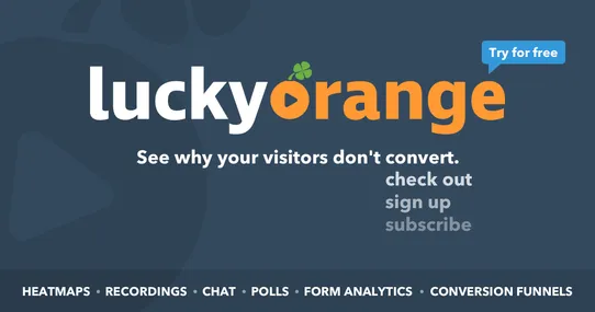 Lucky Orange: Conversion Optimization Suite screenshot