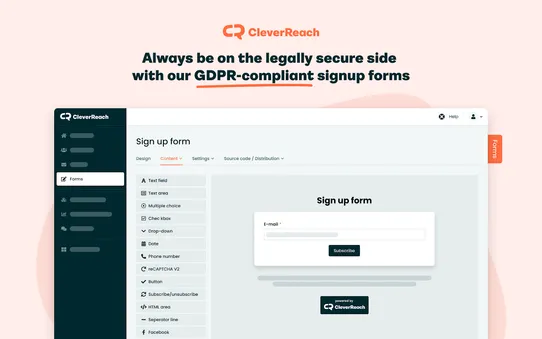 CleverReach®: Newsletter Marketing App screenshot