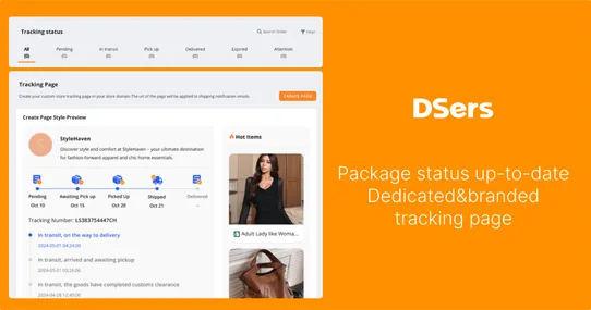 DSers — AliExpress dropshipping screenshot