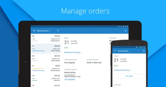 Store Management App for Android screenshot