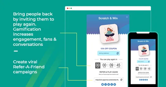 Scratch & Win Promotions screenshot