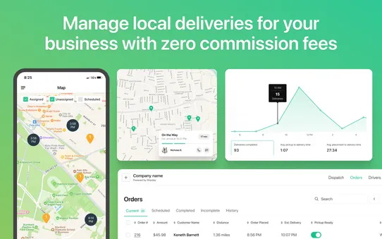 Shipday Local Delivery screenshot
