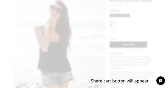 Shareable Cart & Buyable Links: Makes customer cart shareable and transferable between devices screenshot