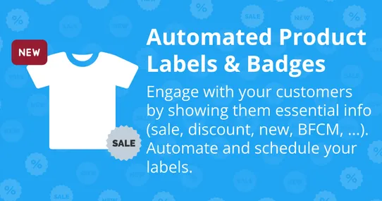 Automated Product Labels & Badges: Animated Product Labels in minutes screenshot