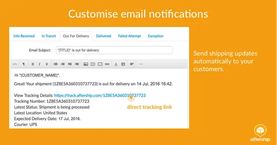 AfterShip: Tracking & Delivery Updates screenshot