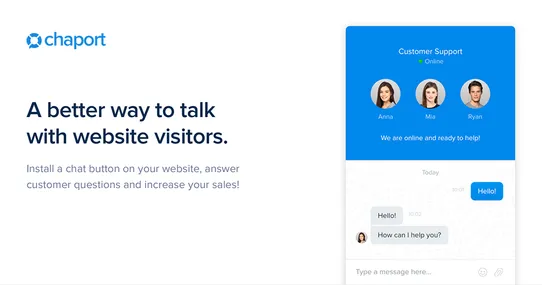 Chaport: Live Chat & Chatbots screenshot