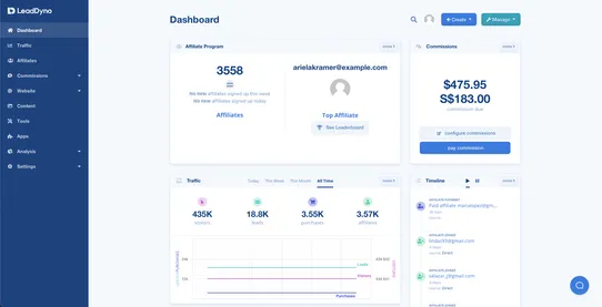 LeadDyno: Affiliate Marketing screenshot