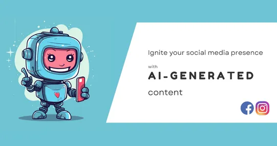 Social Post AI: create social media content from your products screenshot