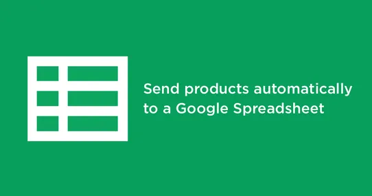 Manage inventory with Google Sheets via Zapier screenshot