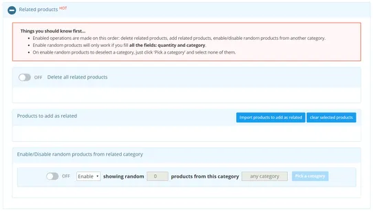 Bulk Product Editor screenshot