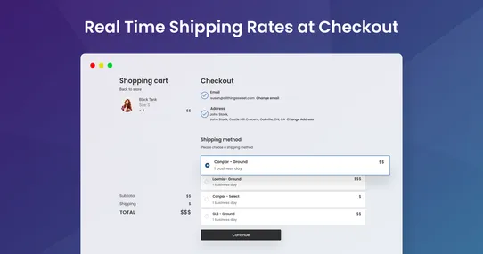 ShipTime: Discounted Shipping Rates screenshot