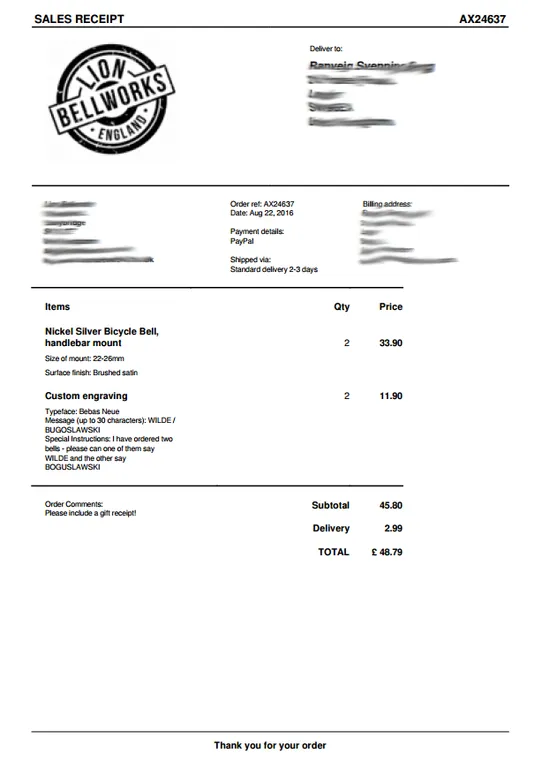 PrintFantastic: Print Great Looking Invoices screenshot