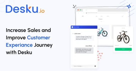 Desku - Helpdesk, Chatbots & Livechat screenshot