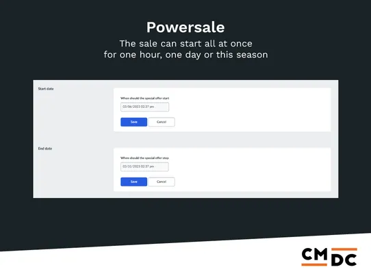 PowerSale screenshot